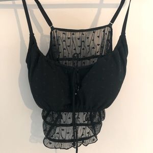 Black Gilly Hicks Crop Top